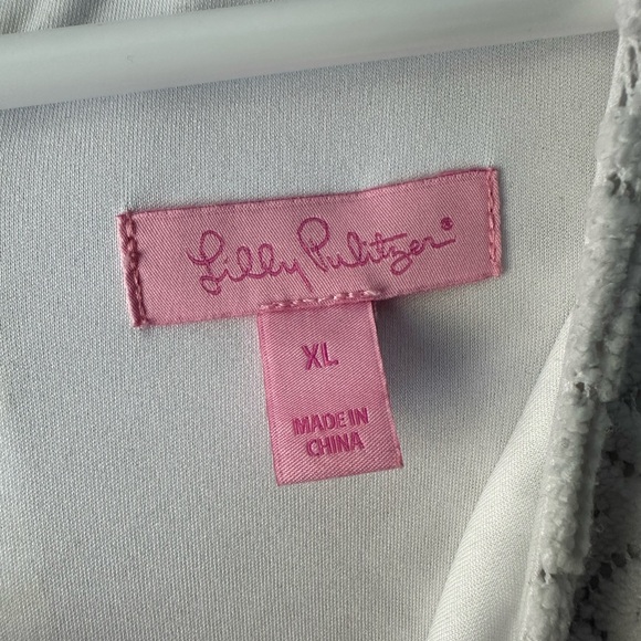 Lily Pulitzer White Shift Dress - Picture 3 of 4